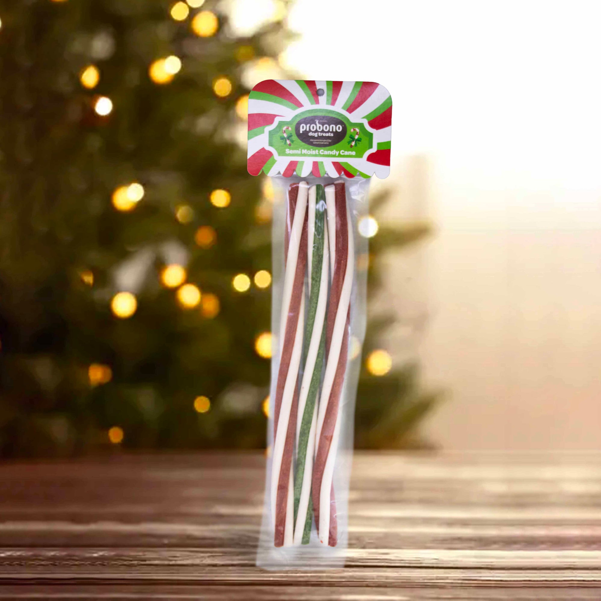 Probono Christmas Semi Moist Treat Candy Cane 120g