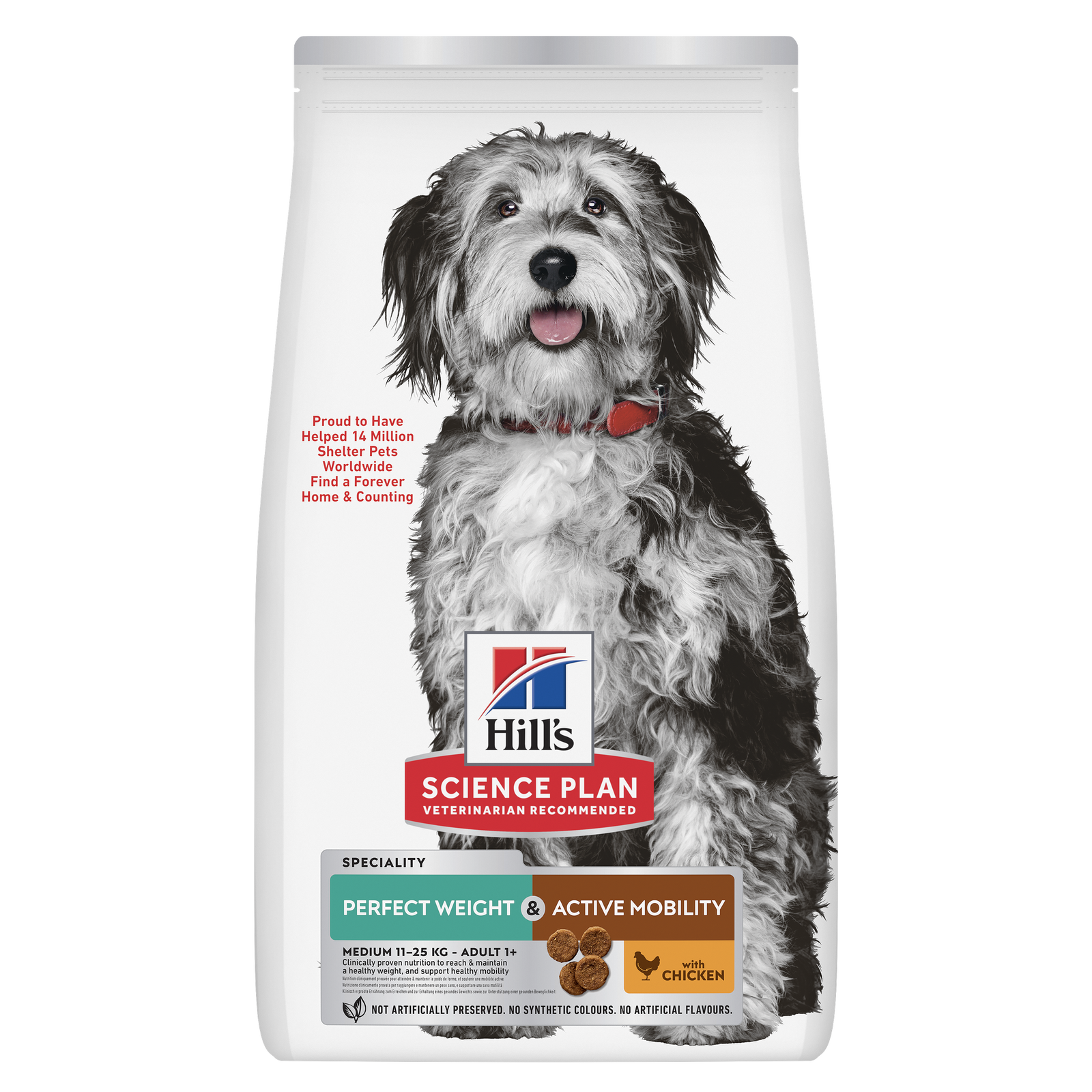 Hills Dog Food Perfect Weight & Active Mobility Medium 12kg