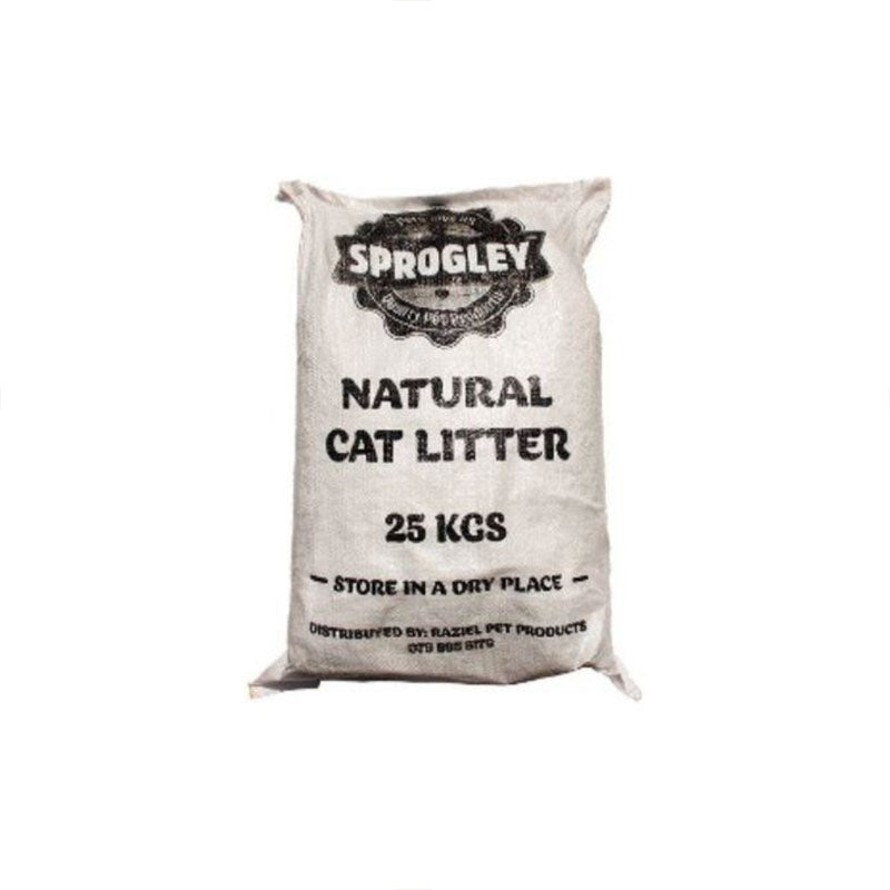 Sprogley Cat Litter Natural 25kg