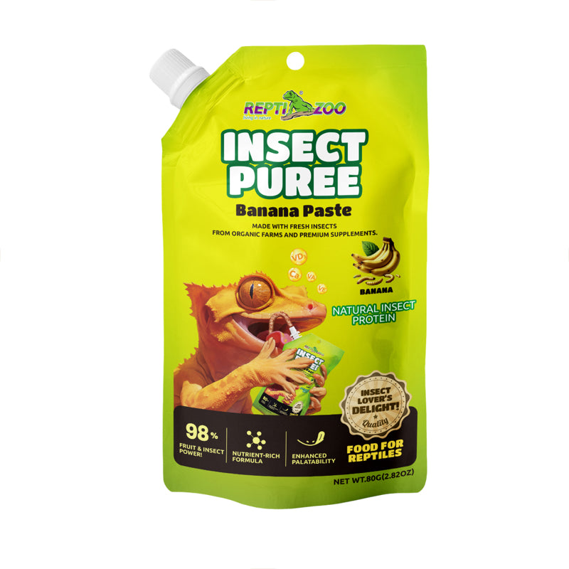 Reptizoo Reptile Insect Puree Banana 80g