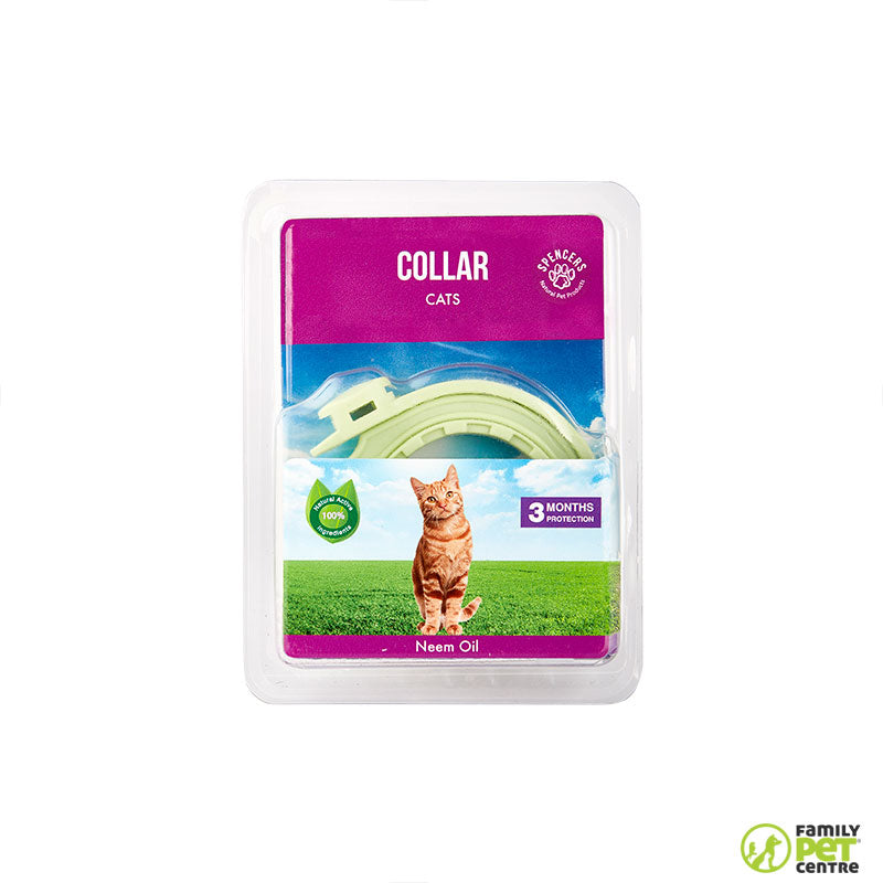 Spencers Natural Tick Flea Repellent and Skin Healing Cat Collar