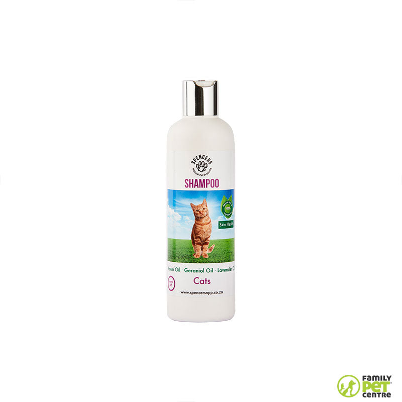 Spencers Natural Tick & Flea Repellent and Skin Healing Cat Shampoo