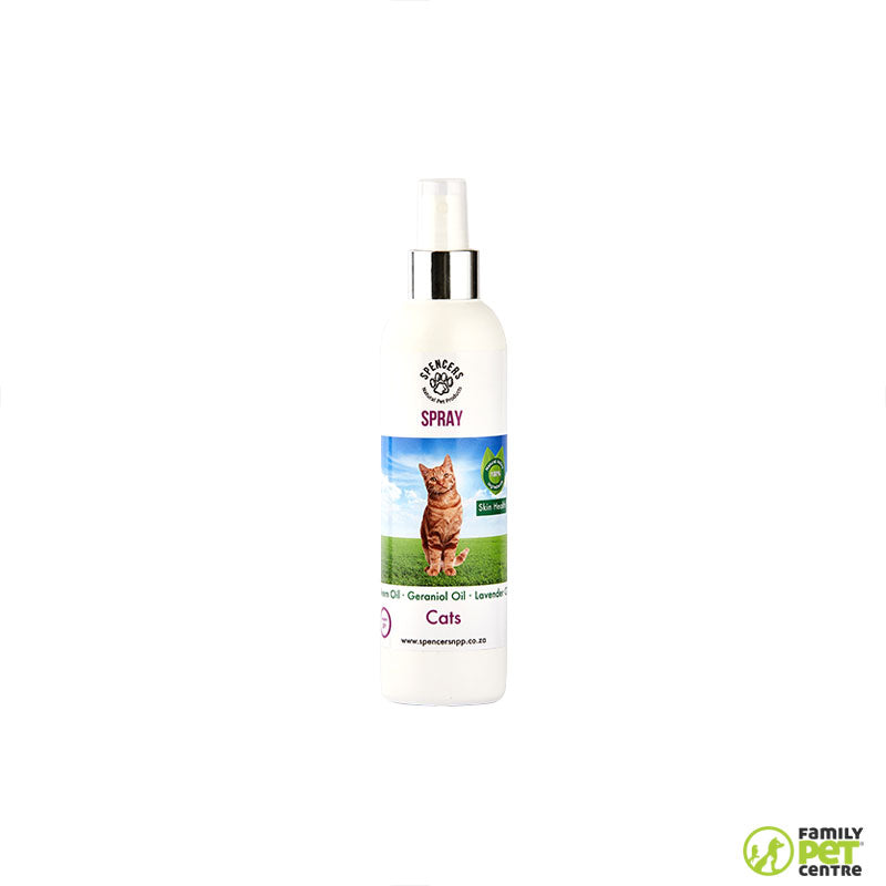 Spencers Natural Tick & Flea Repellent and Skin Healing Cat Spray