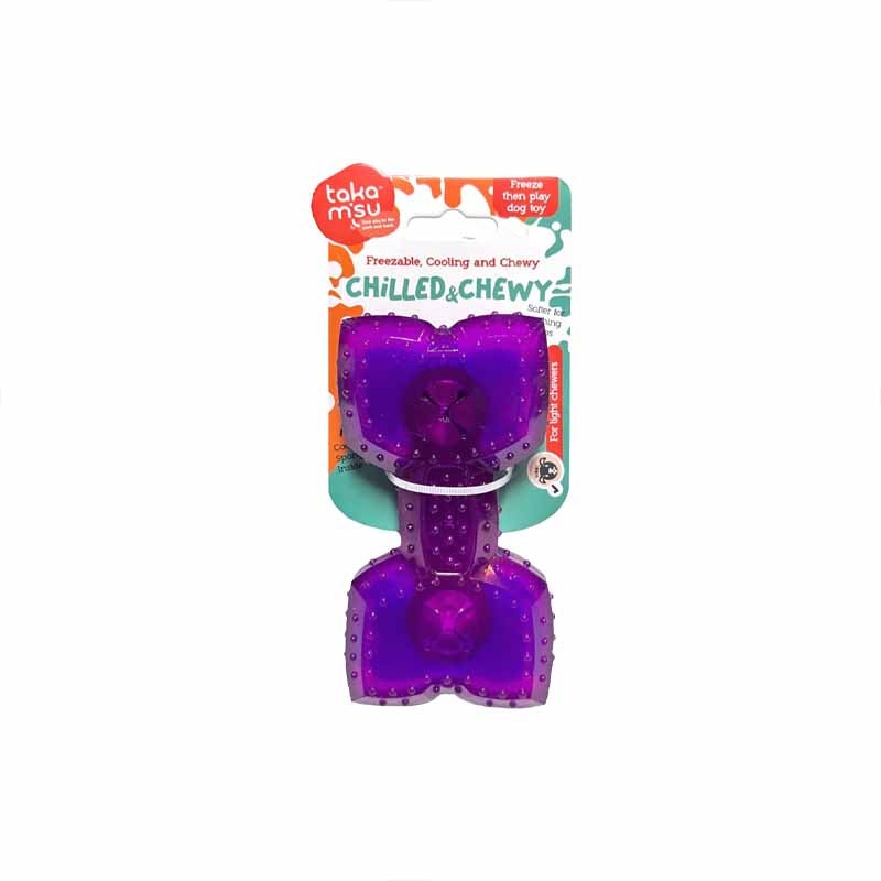 Takamisu Dog Toy Freezable Chilled & Chewy Ice Bone