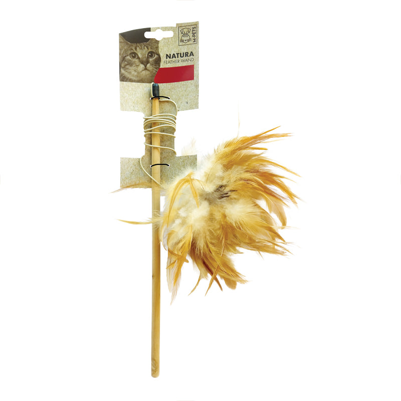 M-PETS Cat Toy Natura Feather Wand