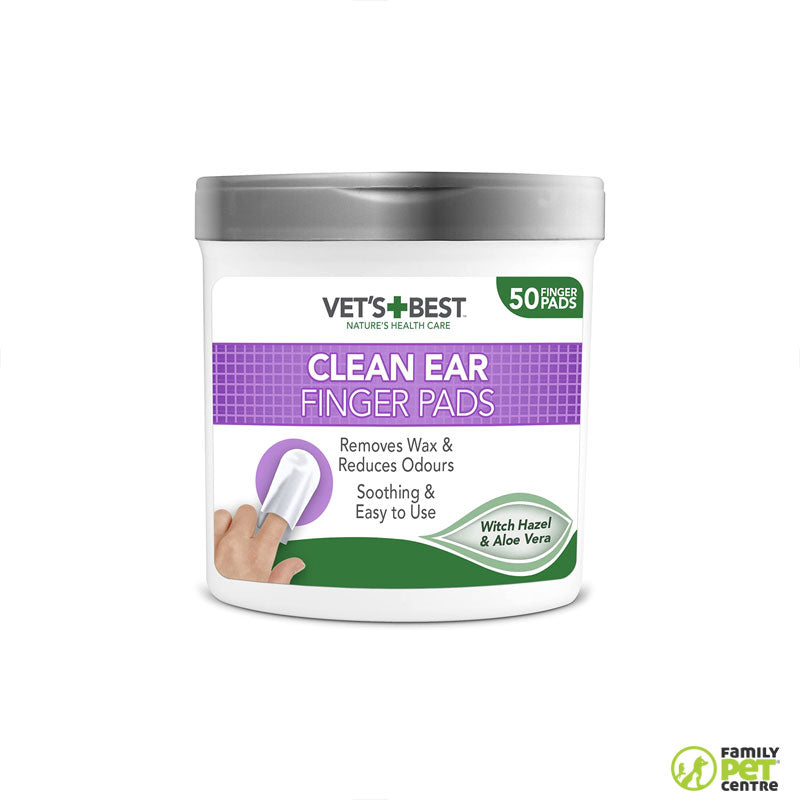 Vets Best Ear Finger Wipes