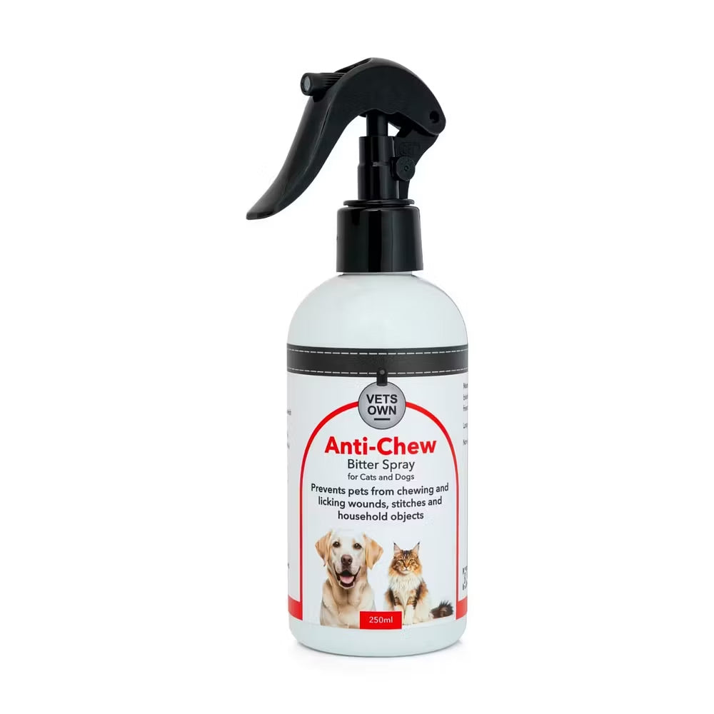 Vets Own Anti-Chew Bitter Spray 250ml