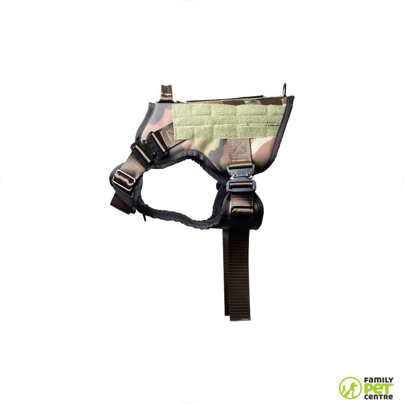 War Dog Ghost All Plastic Buckle Dog Harness