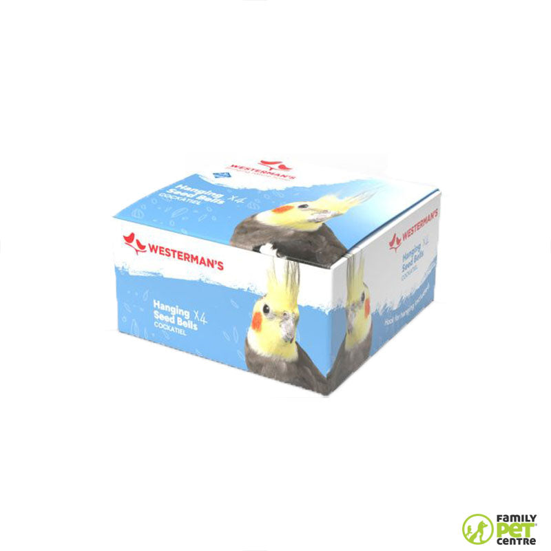 Westermans Cockatiel Mini Seed Bell Box