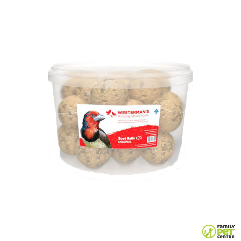 Westermans Suet Balls Original Tub for Birds