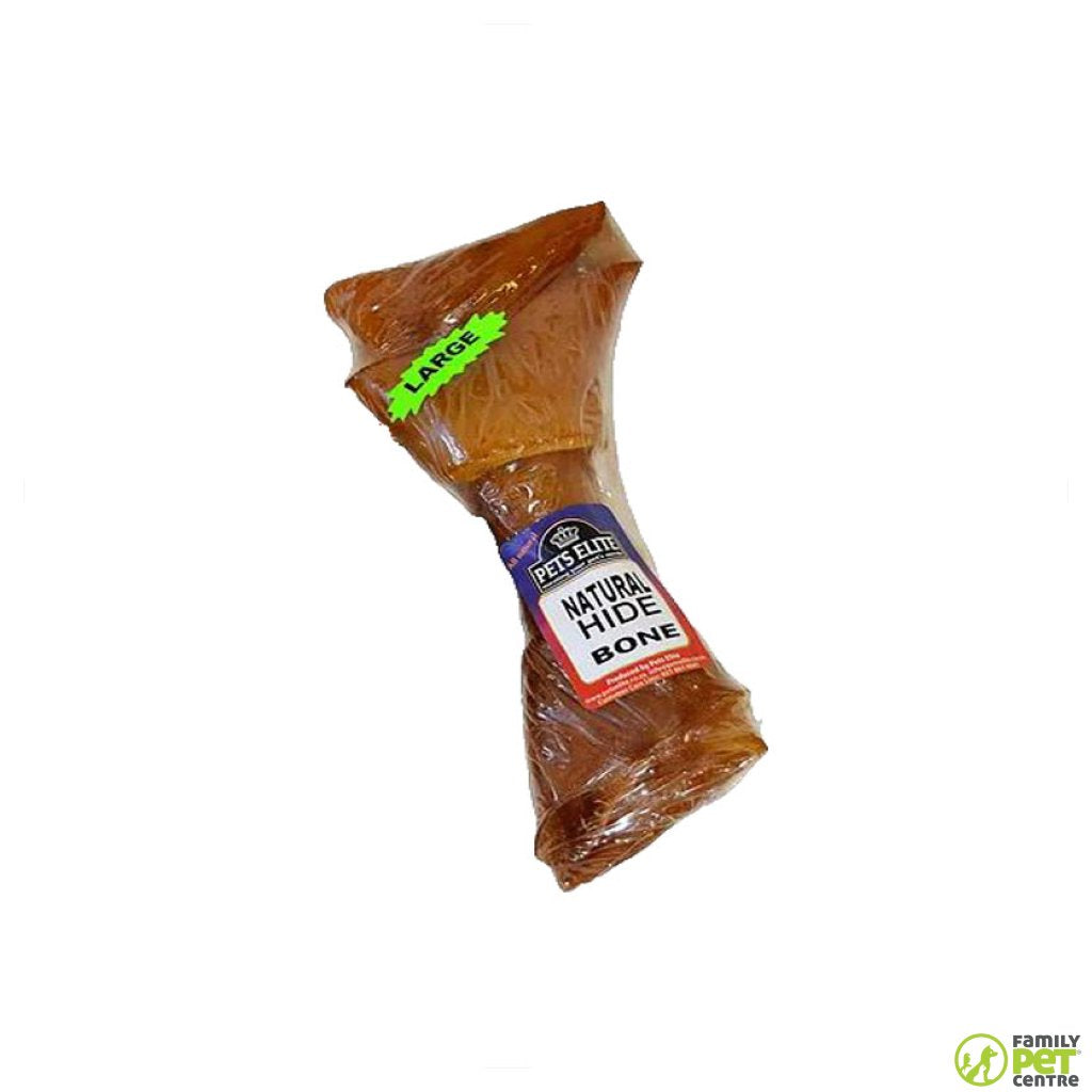 Pets Elite Natural Hide Bone
