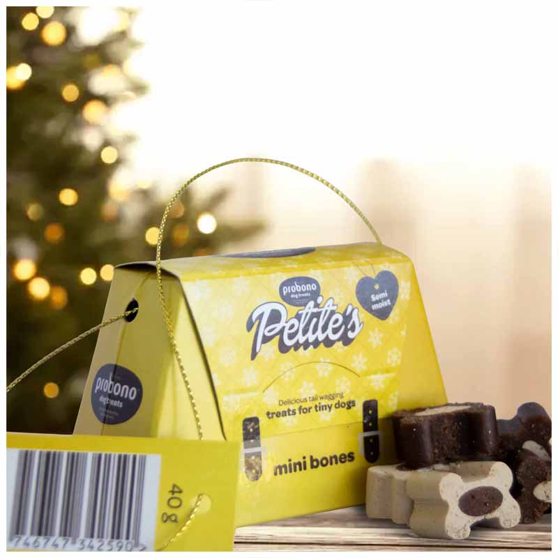 Probono	Christmas Semi Moist Treat Mini Tree Ornament 40g