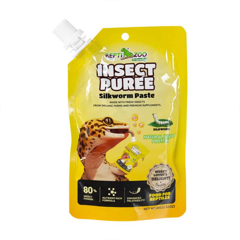 Reptizoo Reptile Insect Puree Silkworm 80g