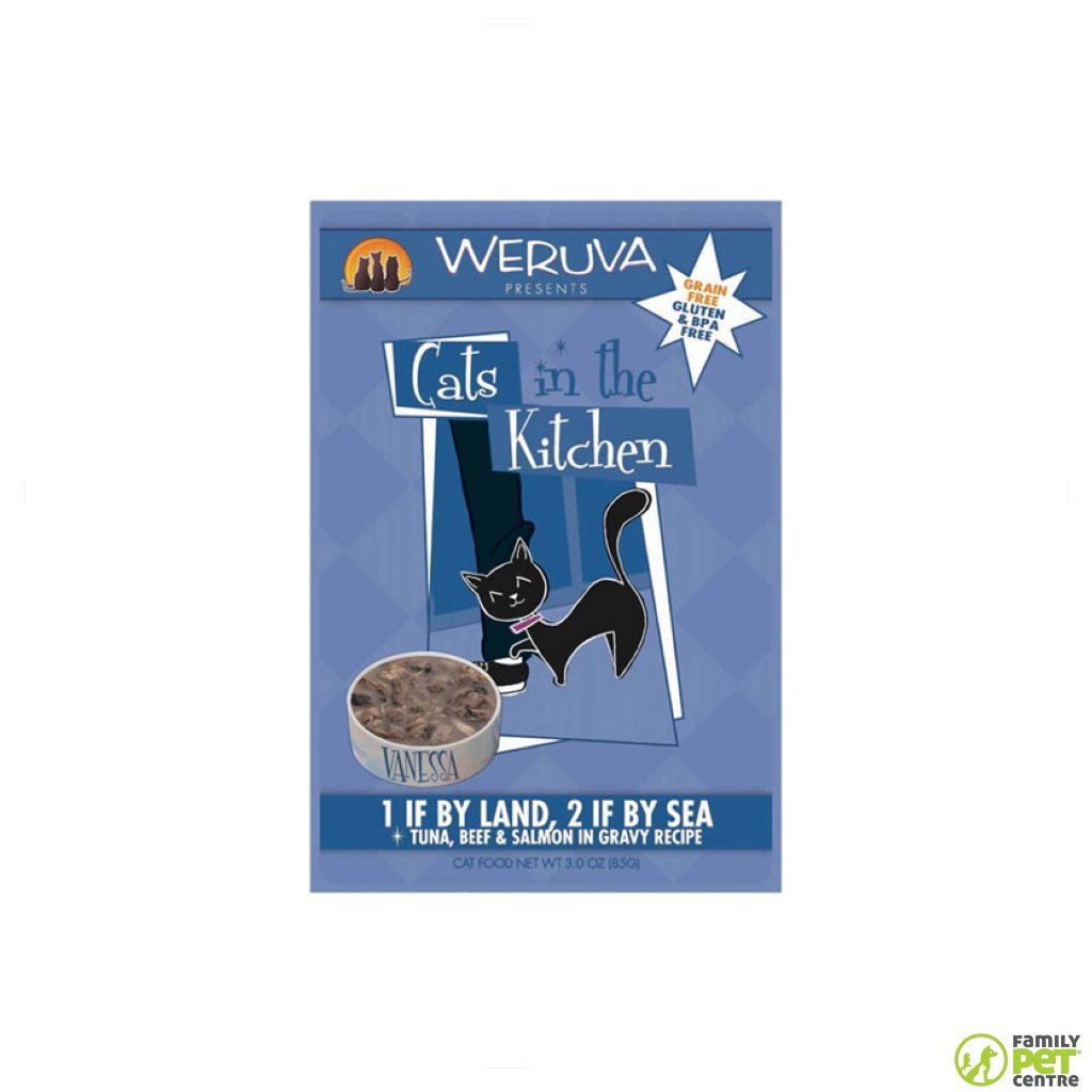 Weruva 1 If By Land, 2 If By Sea Cat Food Pouch