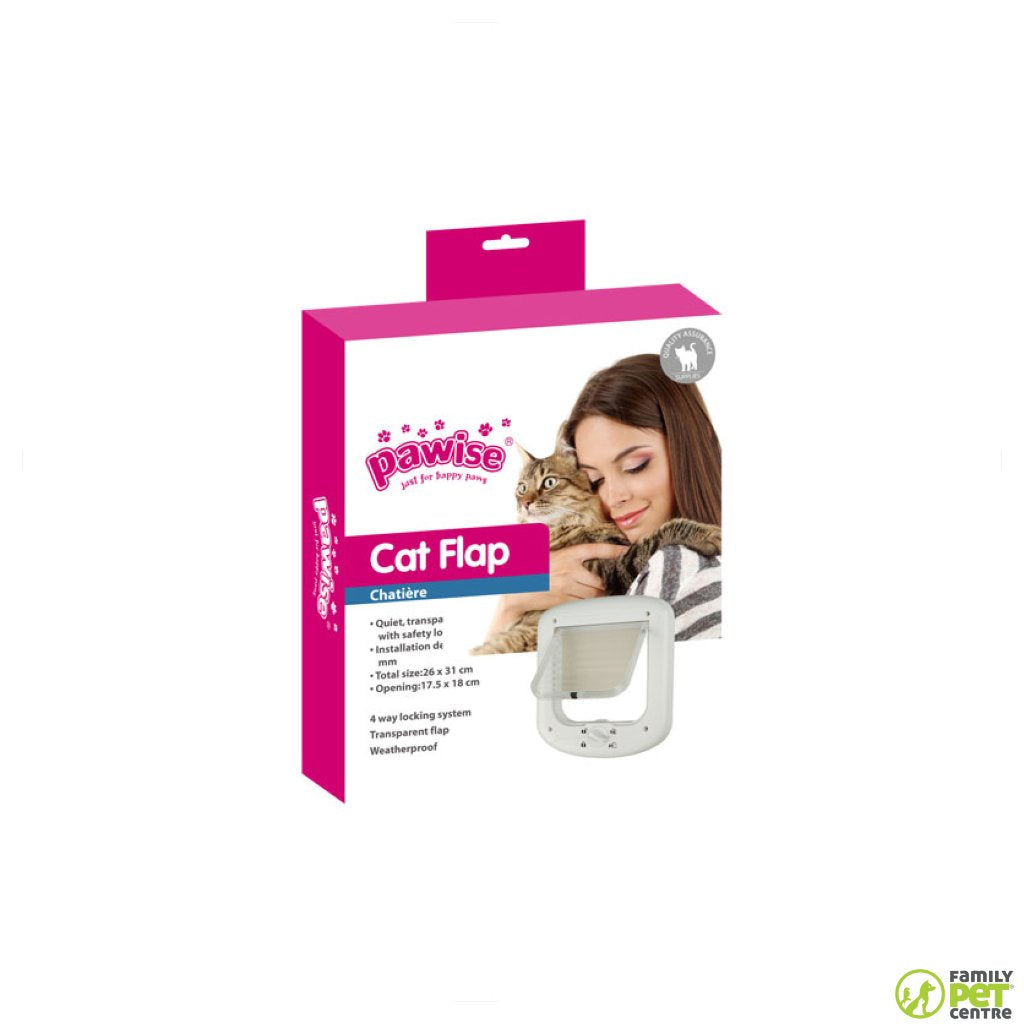 Pawise 4 Way Lockable Cat Flap