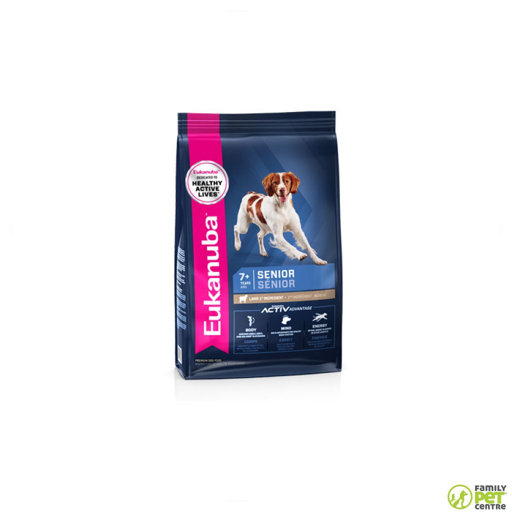 Eukanuba All Breed Mature & Senior Dog Food - Lamb & Rice