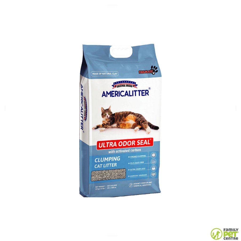 America Litter Clumping Cat Litter Family Pet Centre