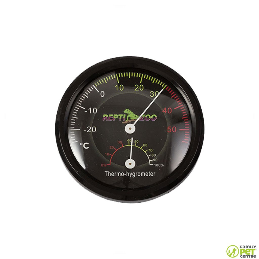 Reptizoo Analog Thermometer & Hygrometer