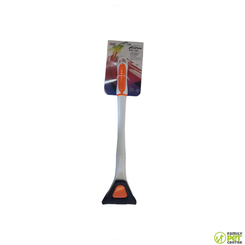 Dophin Aquarium Scraper With Pad