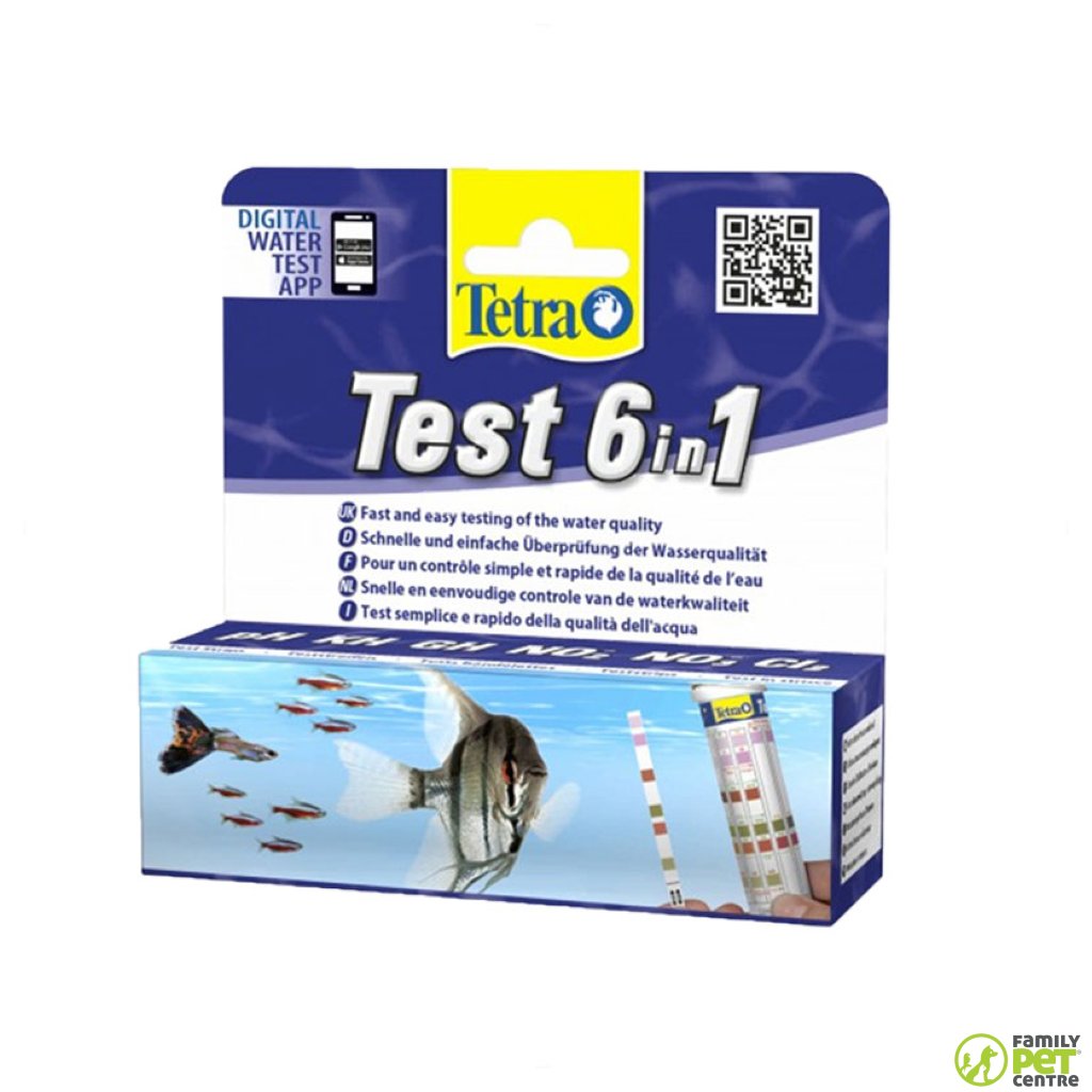 TETRA Aquarium Test Strips 6 in 1