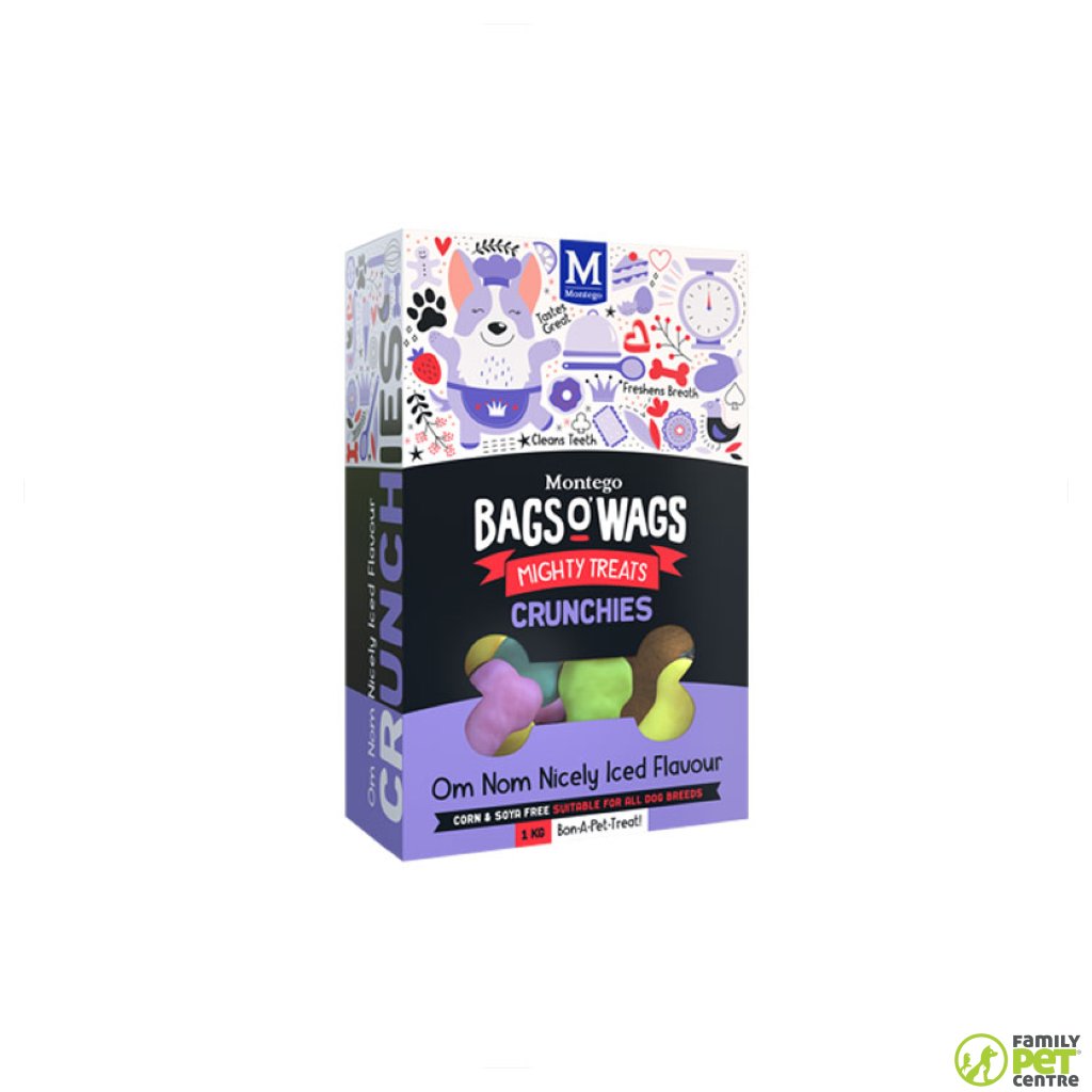 Montego Bags O' Wags Crunchies - Nicely Iced