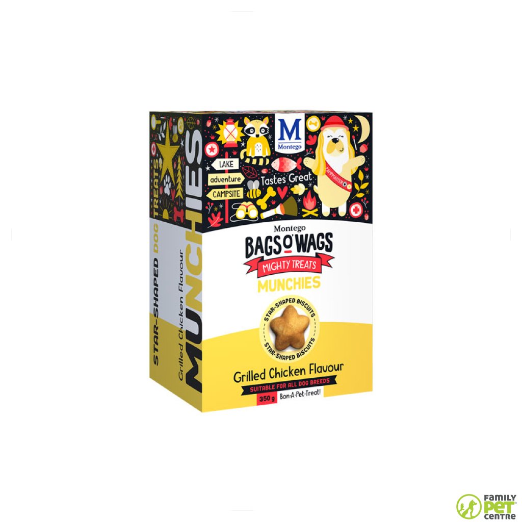 Montego Bags O' Wags Munchies Grilled Chicken Flavour