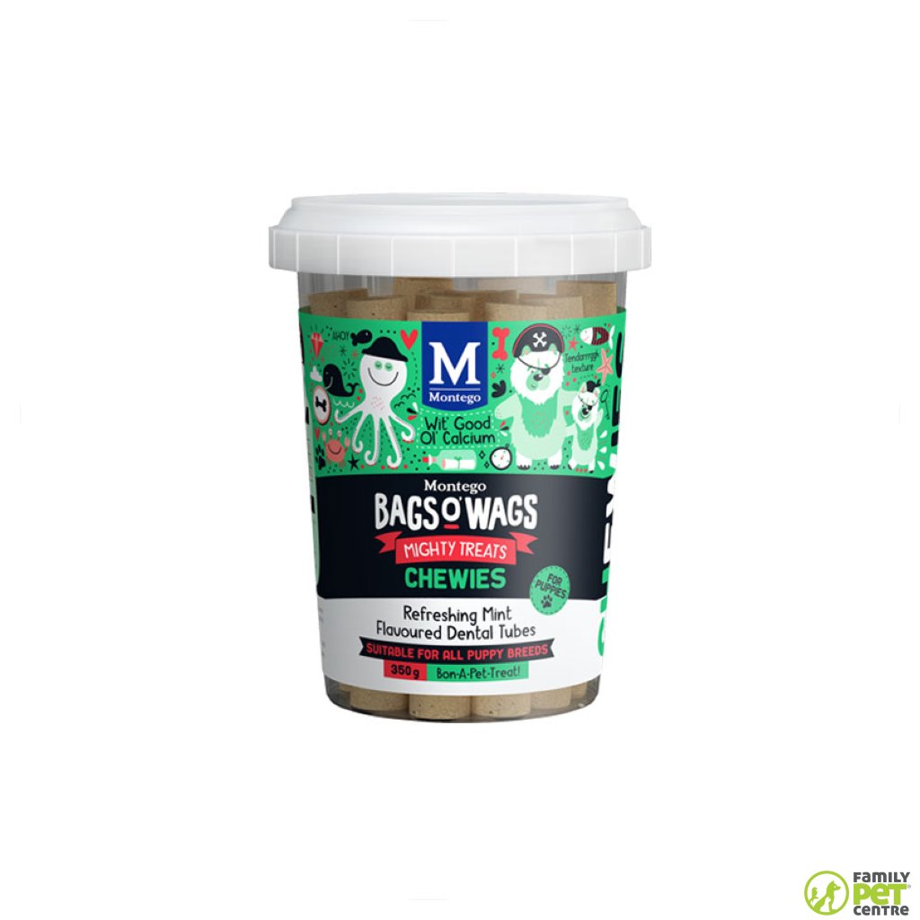 Montego Bags O' Wags Puppy Chewies Treats