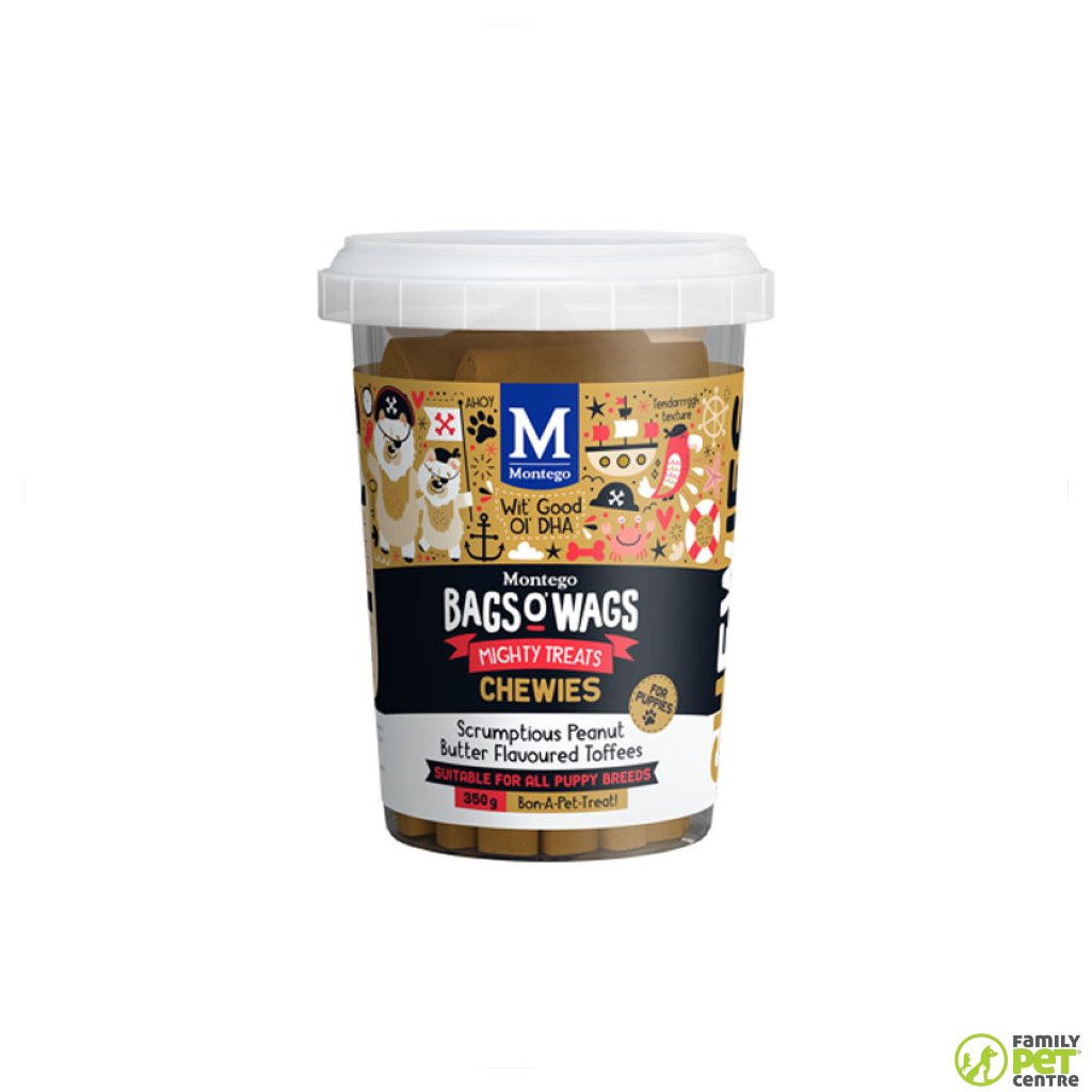 Montego Bags O' Wags Puppy Chewies Treats