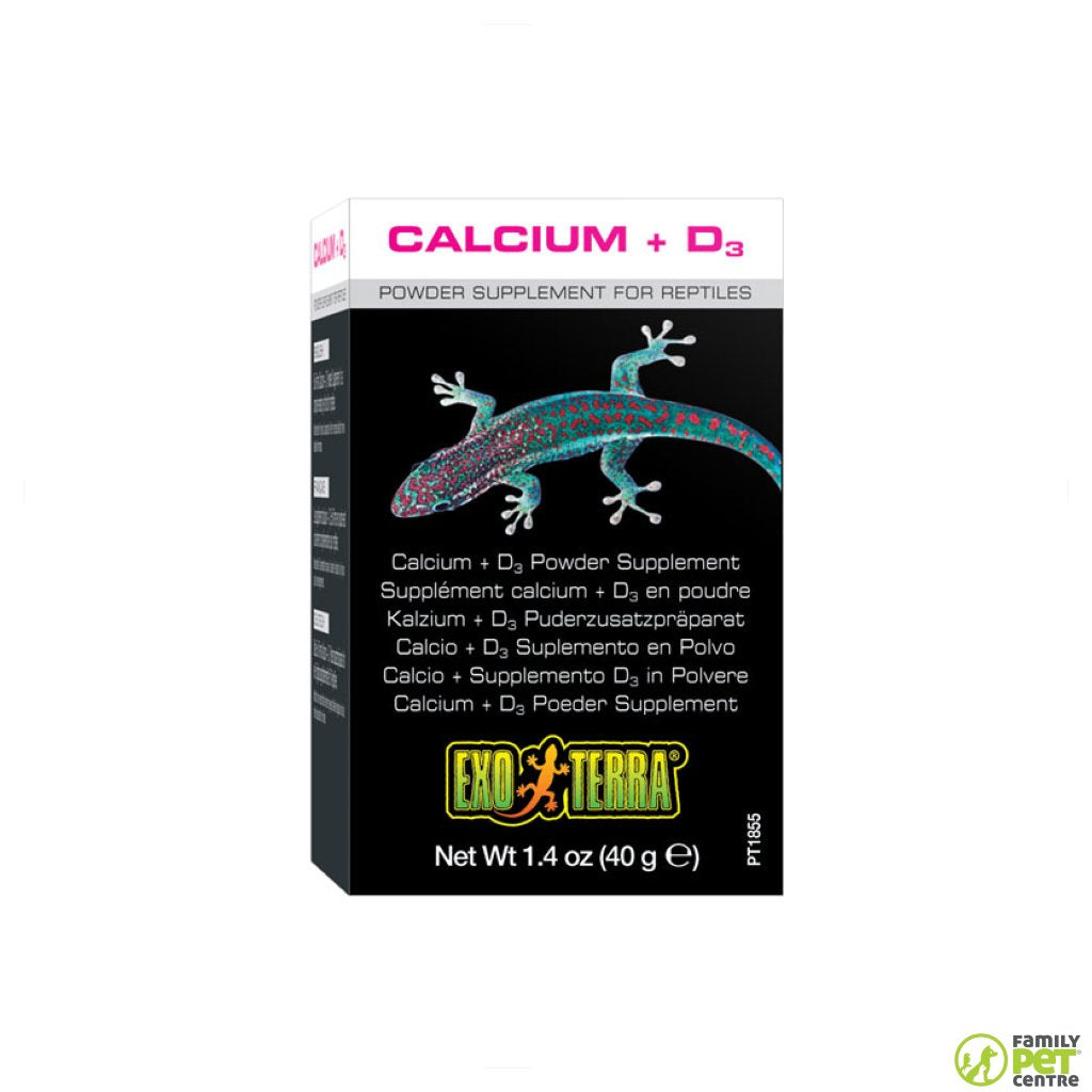 Exo Terra Calcium Powder Supplement D3