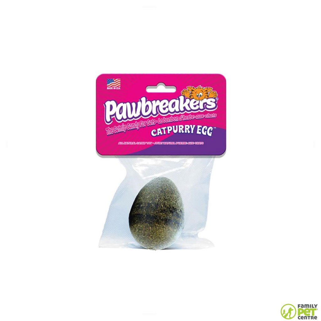 Pawbreaker Catpurry Egg Catnip Treat