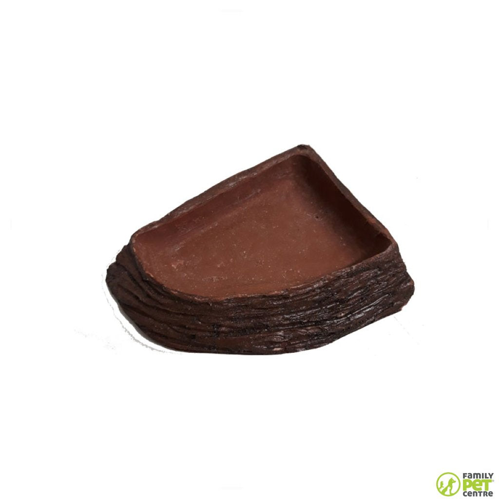 Reptile Resort Corner Bowl