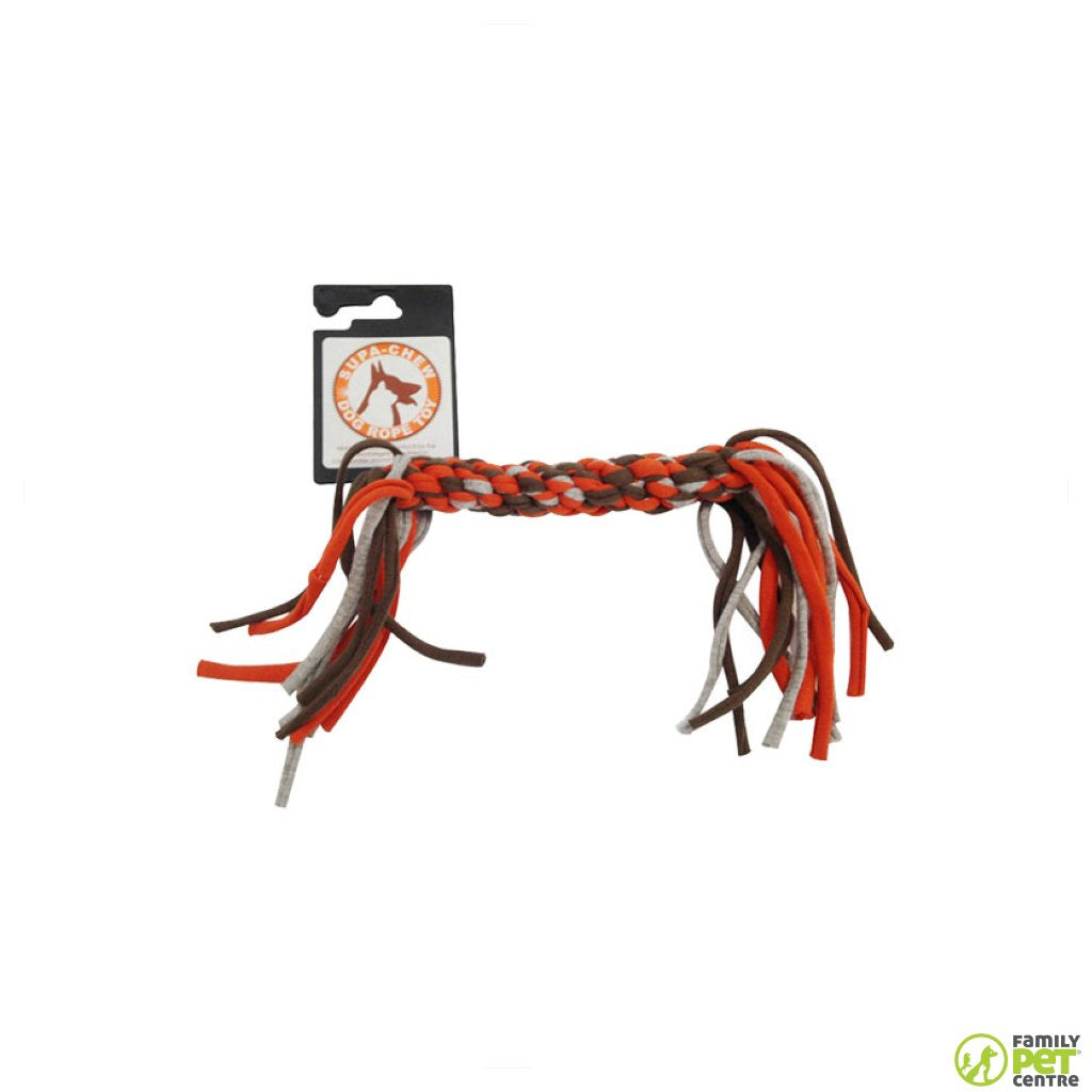 Supa Chew Cotton Rope Bone Dog Toy