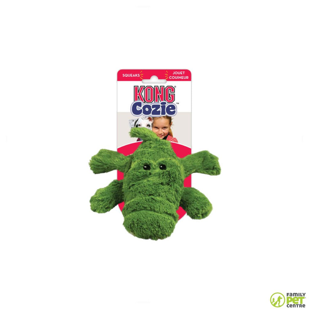 Kong Cozie Ali Alligator Dog Toy