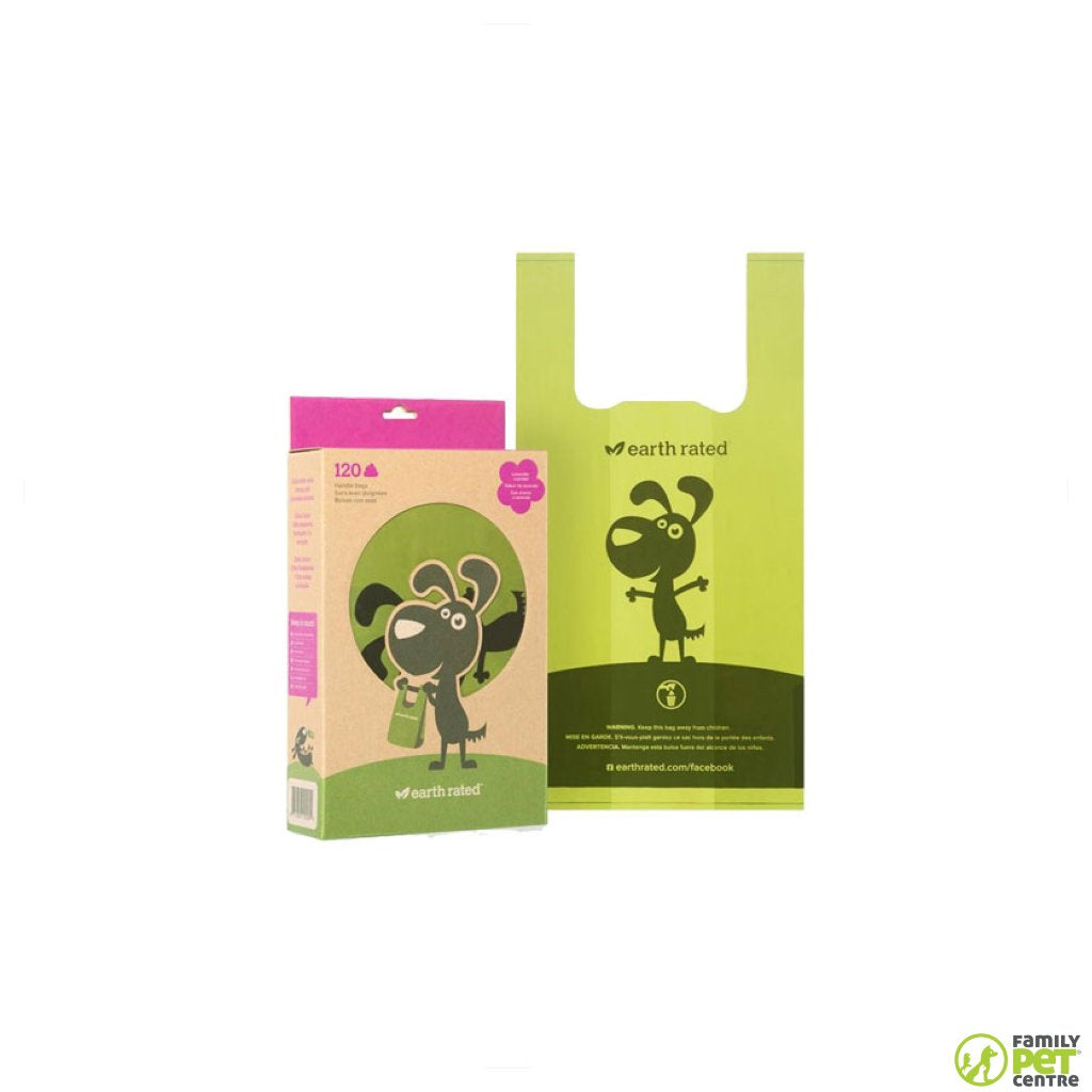 Earth Rated Degradable Easy Tie Handle Lavender Scented Bags