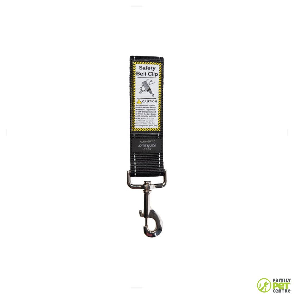 Rogz Dog Harness Safety Belt Clip