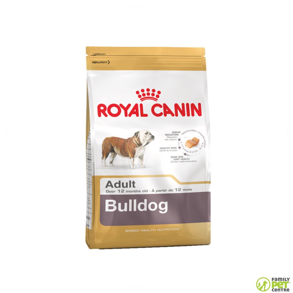 Royal Canin English Bulldog Adult Dog Food Family Pet Centre