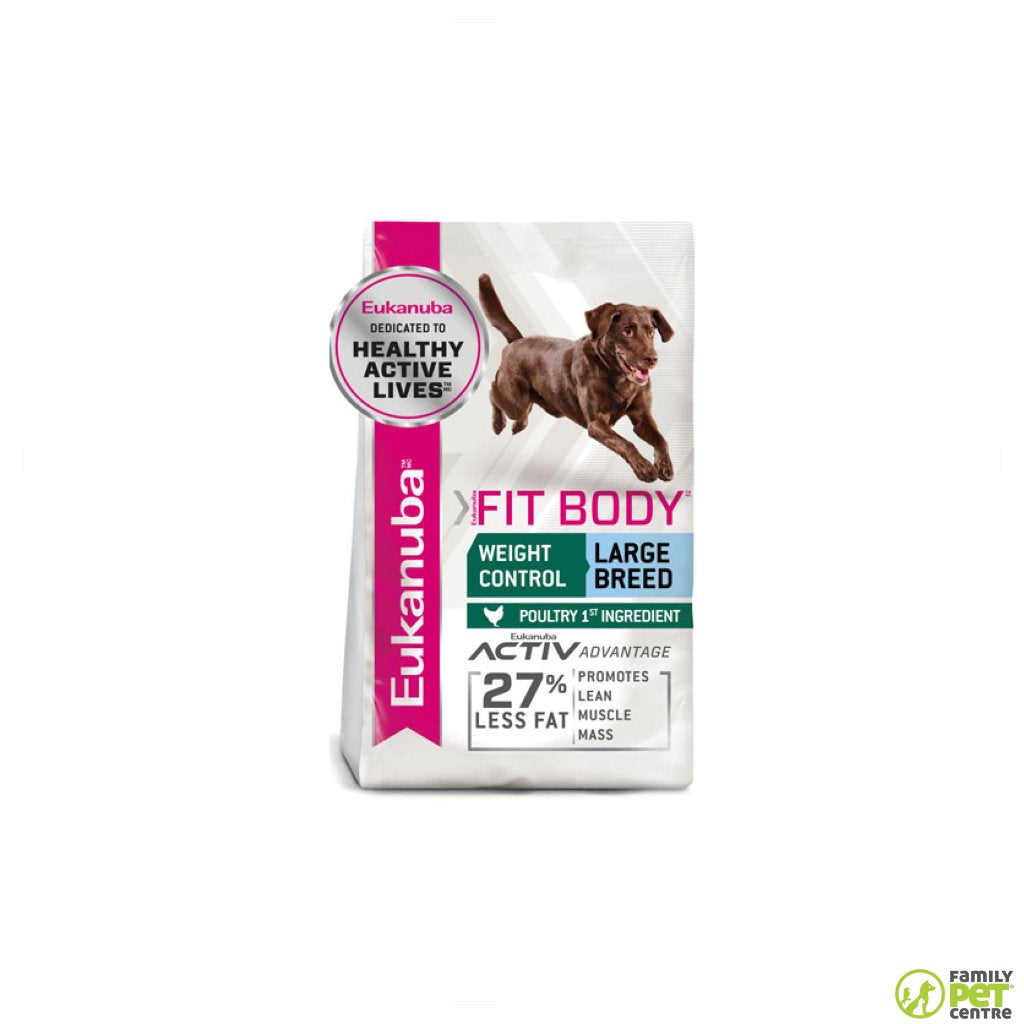 Eukanuba Fit Body Weight Control Large Breed Adult Dog Food