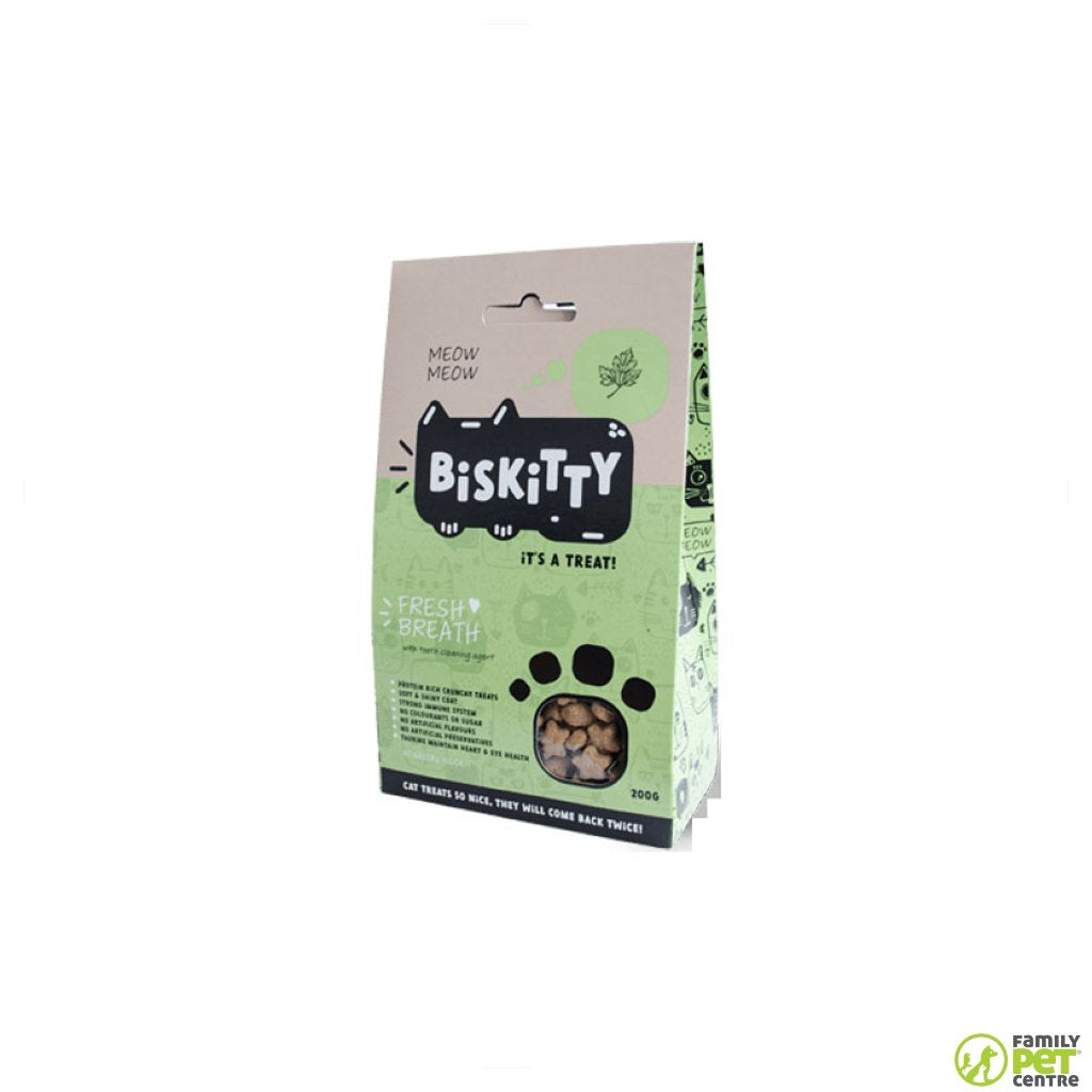 Biskitty Fresh Breath Cat Biscuit