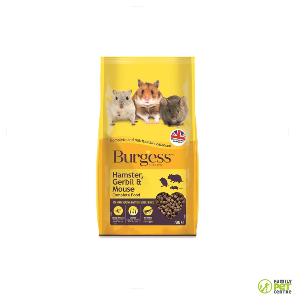 Burgess Hamster, Gerbil & Mouse Food