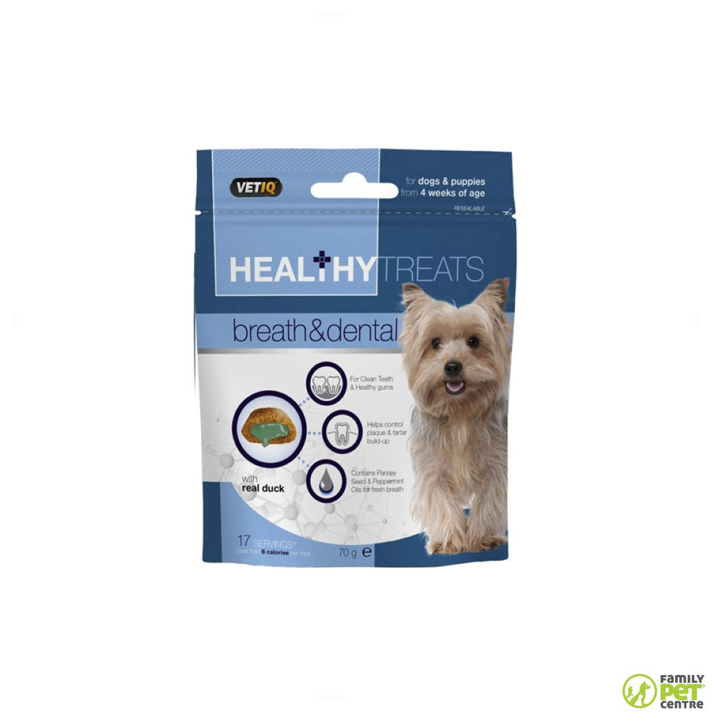 Mark Chappell Healthy Dog Treats Breath and Dental Family Pet