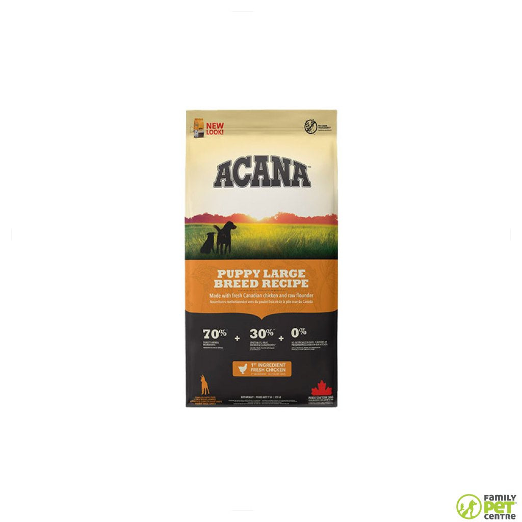 Acana Puppy Food Heritage Large Family Pet Centre