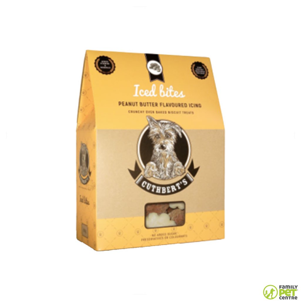 Cuthberts Iced Peanut Butter Dog Biscuits