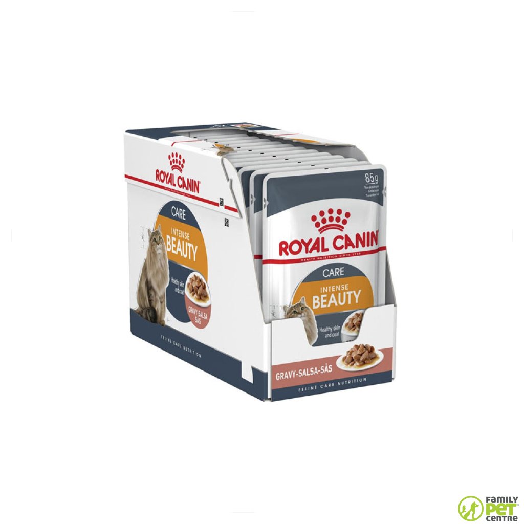 Royal Canin Intense Beauty Gravy Wet Cat Food