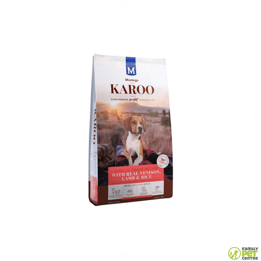 Montego Karoo Adult Dog Food Venison & Lamb