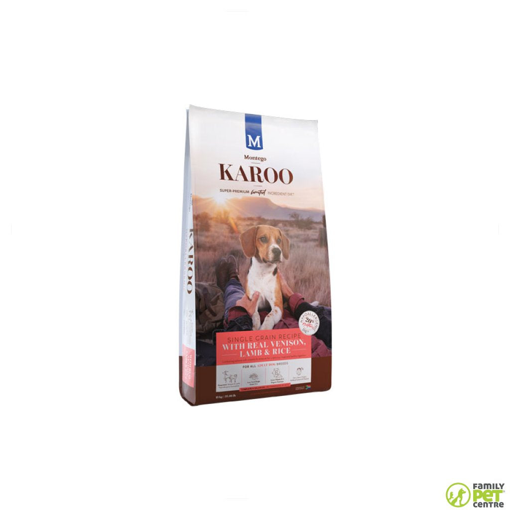 Montego Karoo Adult Dog Food Venison & Lamb