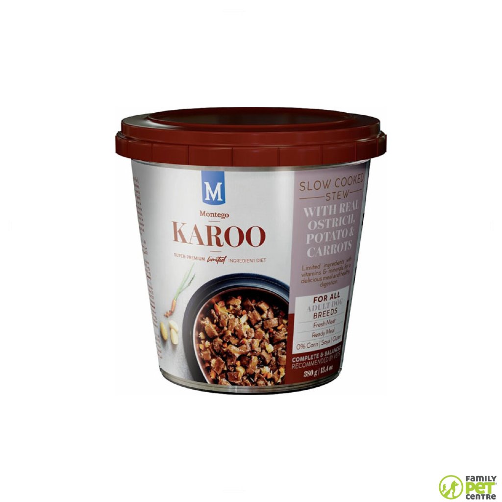 Montego Karoo Adult Dog Wet Food Ostrich