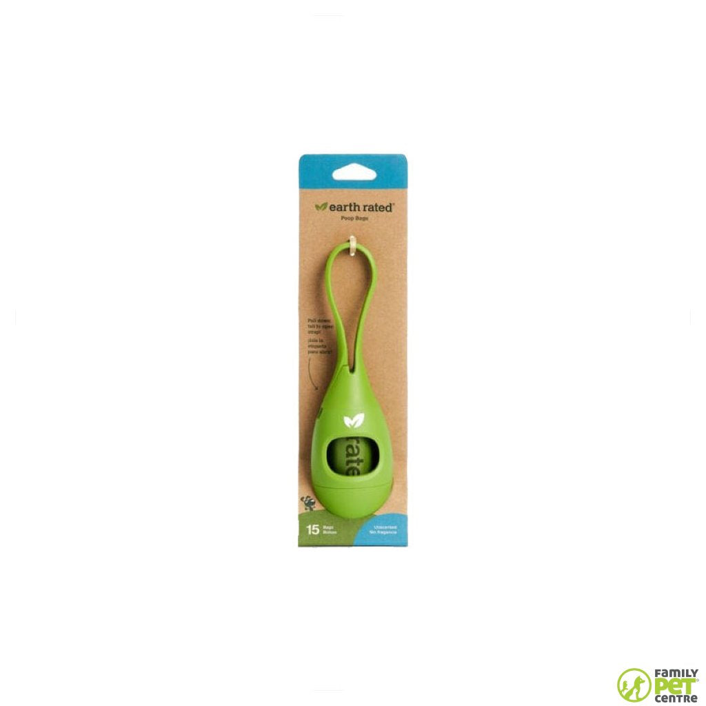 Earth Rated Leash Dispenser 2.0 with 15 Degradable Bags