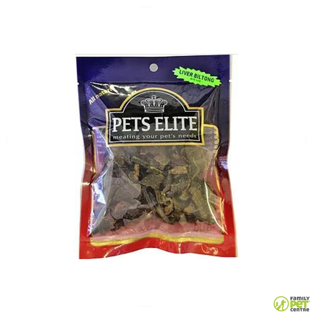 Pets Elite Liver Biltong Bite Size