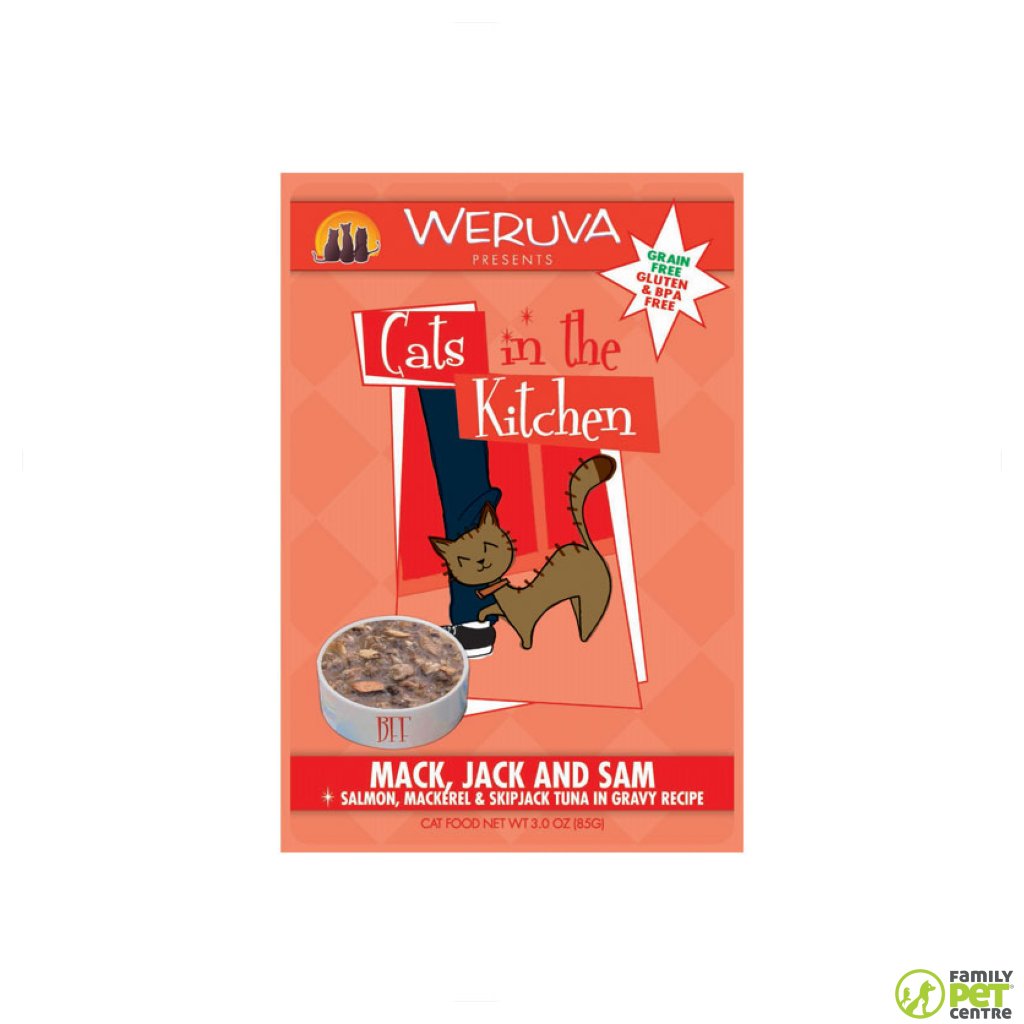 Weruva Mack Jack & Sam Cat Food Pouch