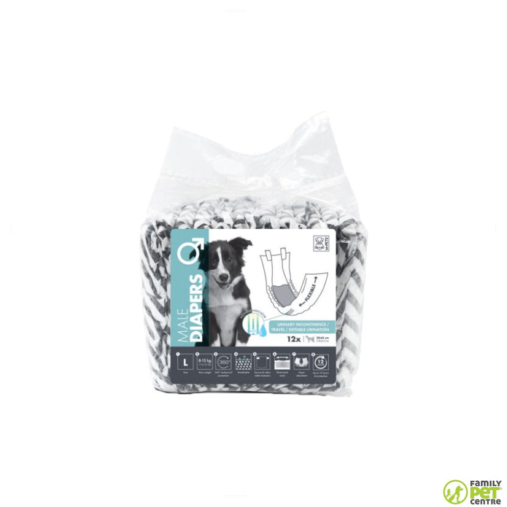M-Pets Male Dog Diapers